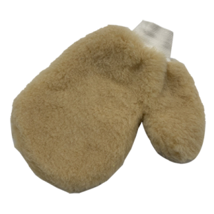 MT003 Chamois patchwork wash mitt, MT003 Chamois patchwork wash mitt