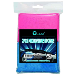 MS001 1pc chamois sponge + 1pc microfibre sponge, MS001 1pc chamois sponge + 1pc microfibre sponge