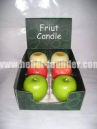 fruit candle, fruit candle