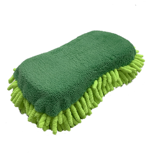 M025 Chenille & Velour sponge 22x12x5cm