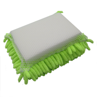 M022 Chenille & Sandwich mesh sponge , 22x12x5cm, M022 Chenille & Sandwich mesh sponge , 22x12x5cm