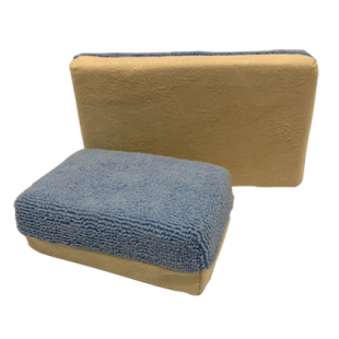 M024 Chenille & Mesh sponge with handle 22x12x5cm, M024 Chenille & Mesh sponge with handle 22x12x5cm