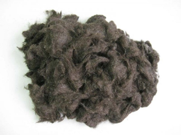 dark sheepwool combings,finer type